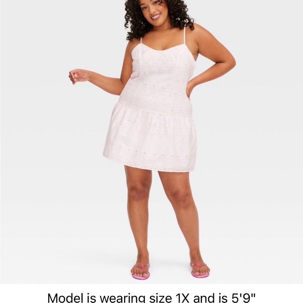Roller Rabbit x Target Light Pink Eyelet Sundress